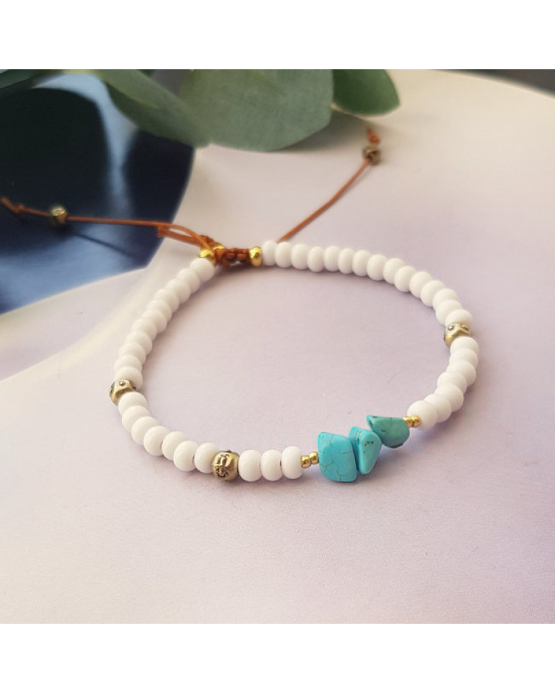 Armband | Rocaille | Wit Armband | Rocaille | Wit