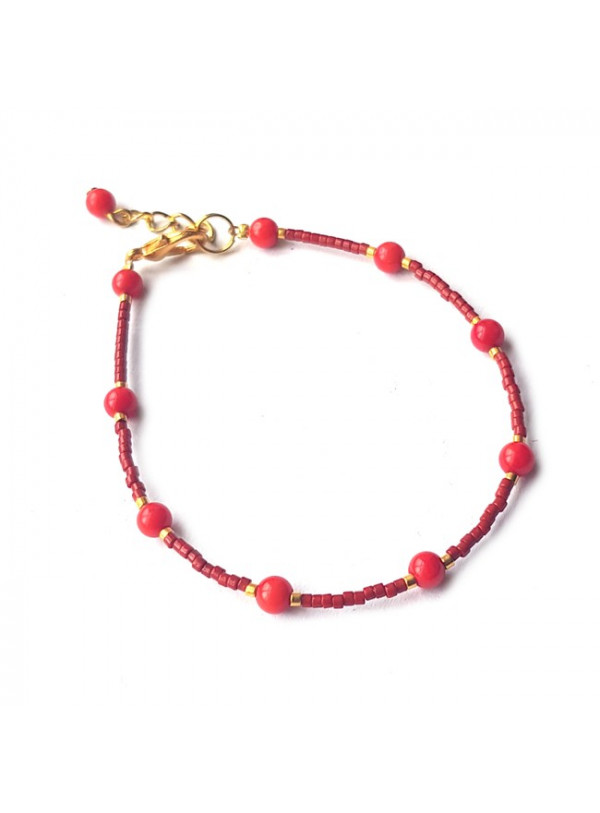 Armband | FINE MIYUKI | Coral