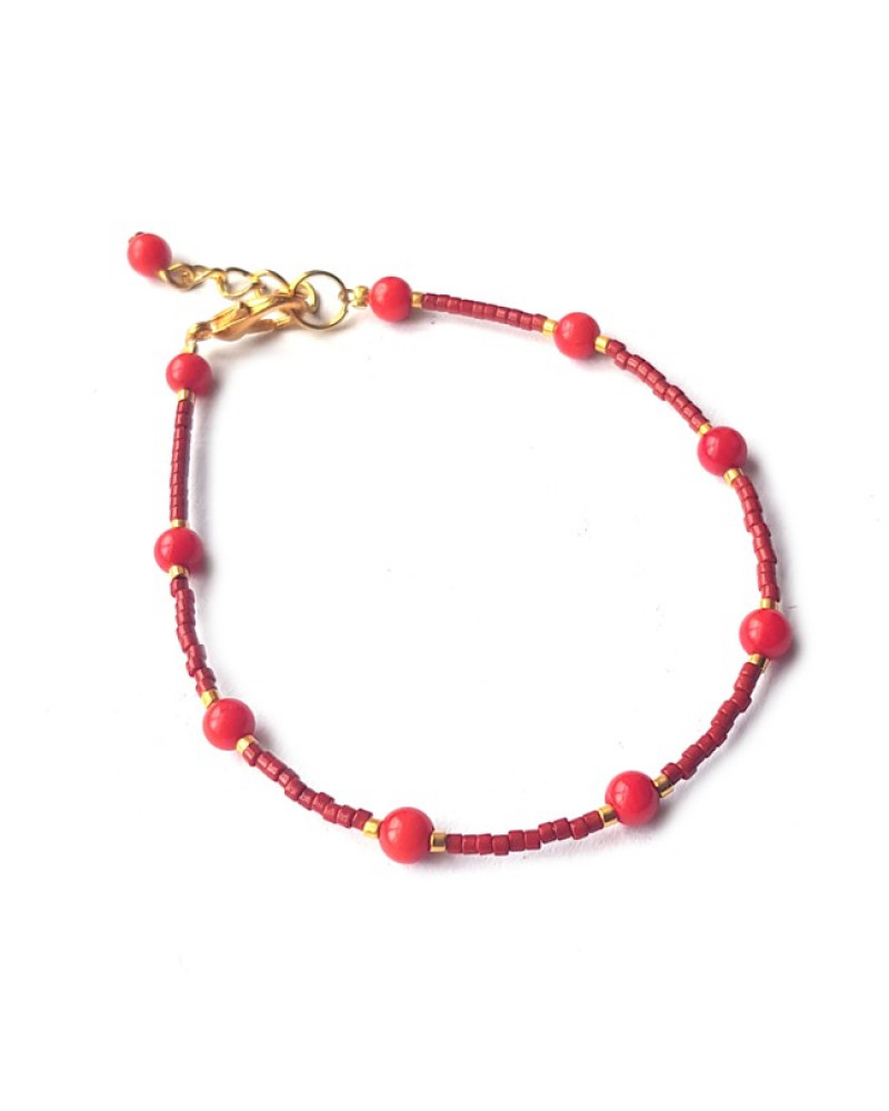 Armband | FINE MIYUKI | Coral Armband | FINE MIYUKI | Coral