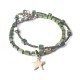 Armband Set | Hematite Star | groen