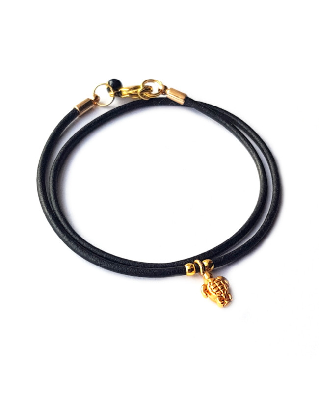 Armband Set Black & Gold