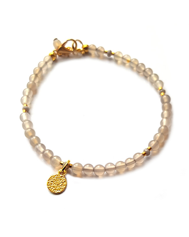 Armband | Agaat Grijs