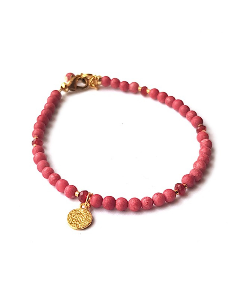 Armband | Mat Rood Armband | Mat Rood