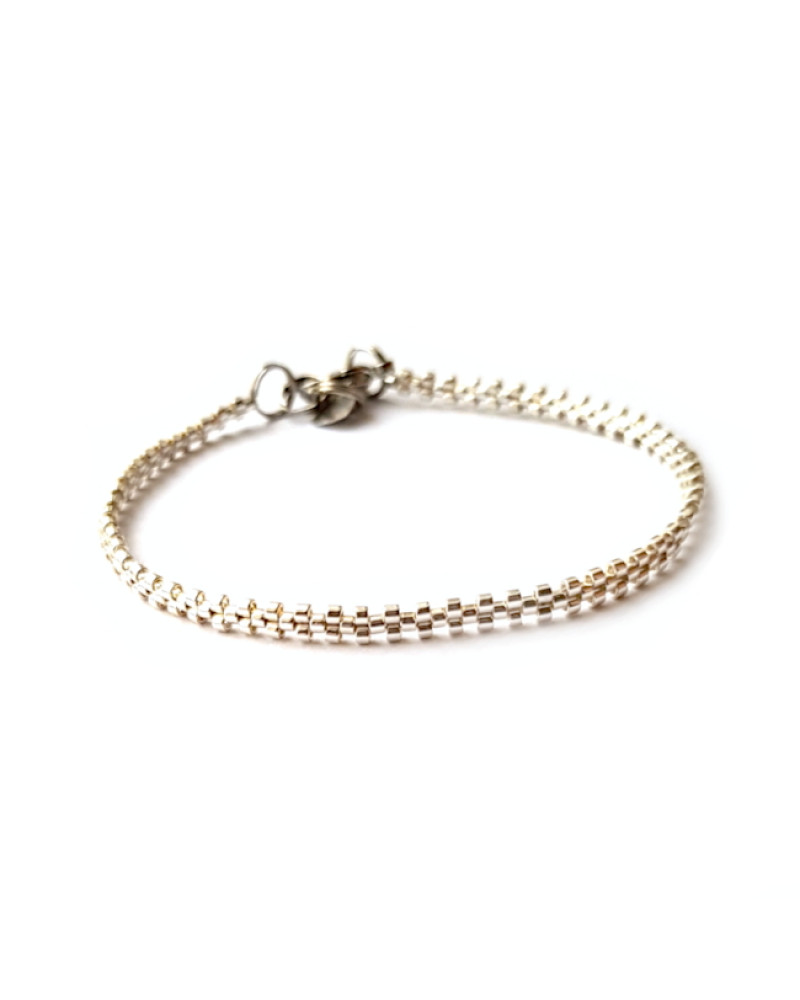 Armband L A C E Zilver