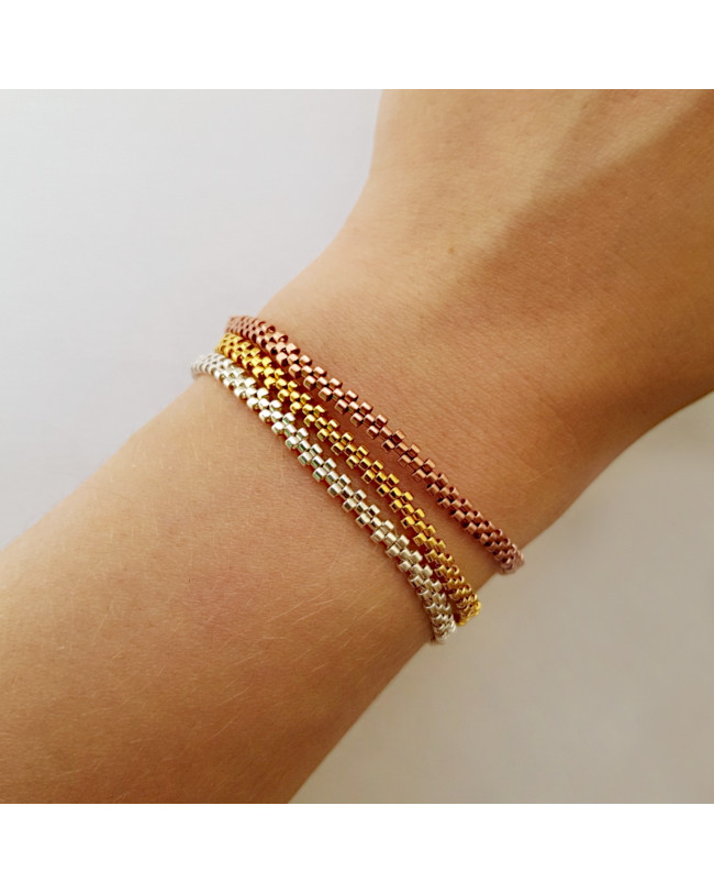 Armband L A C E Zilver