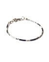 Armband | T I N Y |  Zwart-Grijs