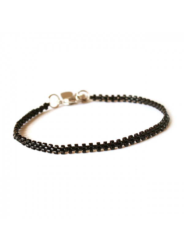 Armband L A C E Zwart