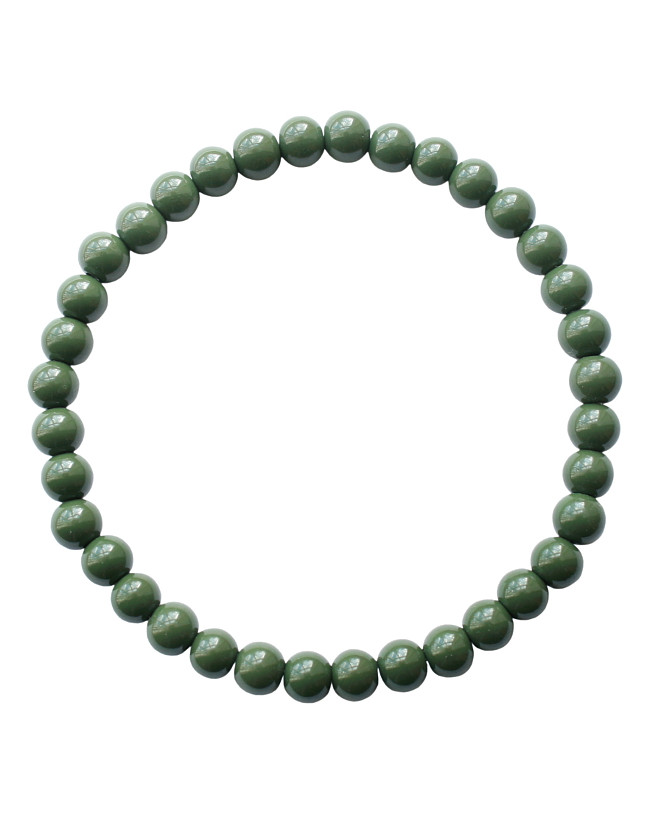 Armband Elastic donkergroen