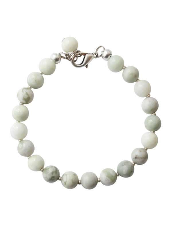 Armband basic aventurijn lichtgroen