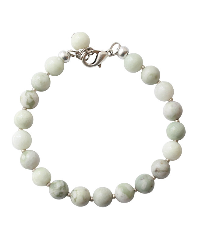 Armband basic aventurijn lichtgroen