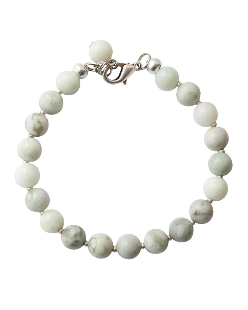 Armband basic aventurijn lichtgroen