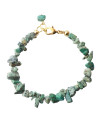 Armband basic halfedelsteen chip african turquoise