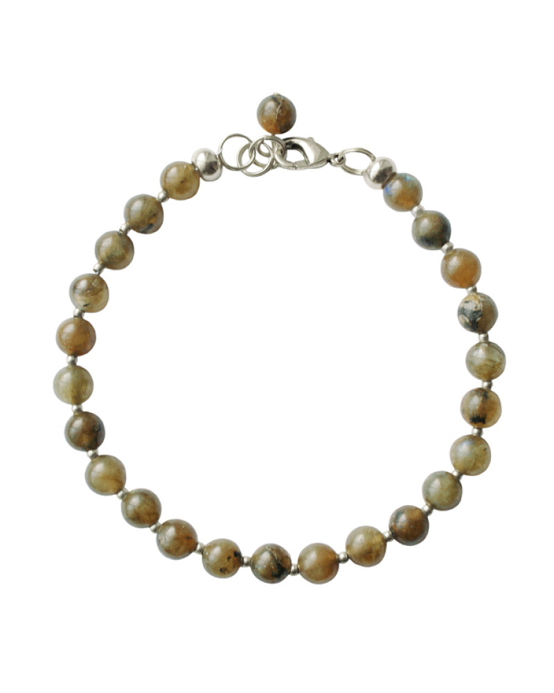 Armband basic labradoriet