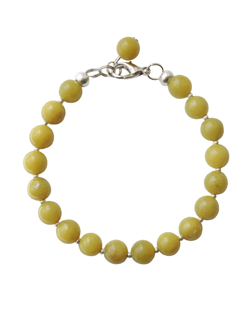Armband basic jade 8mm