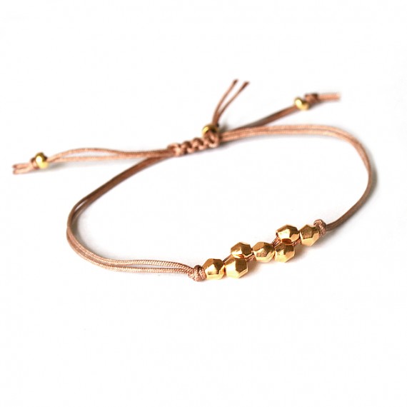 Armband Macramé | Lucky Seven | Zilver of Goud