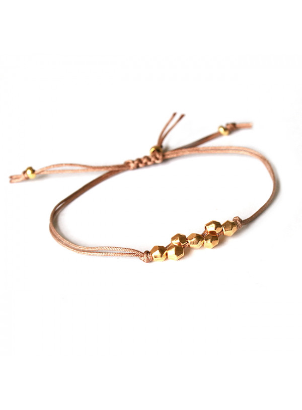 Armband Macramé | Lucky Seven | Zilver of Goud