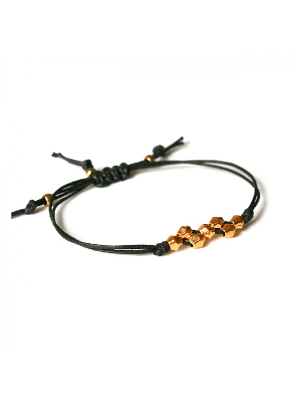 Armband Macramé | Lucky Seven | Zilver of Goud