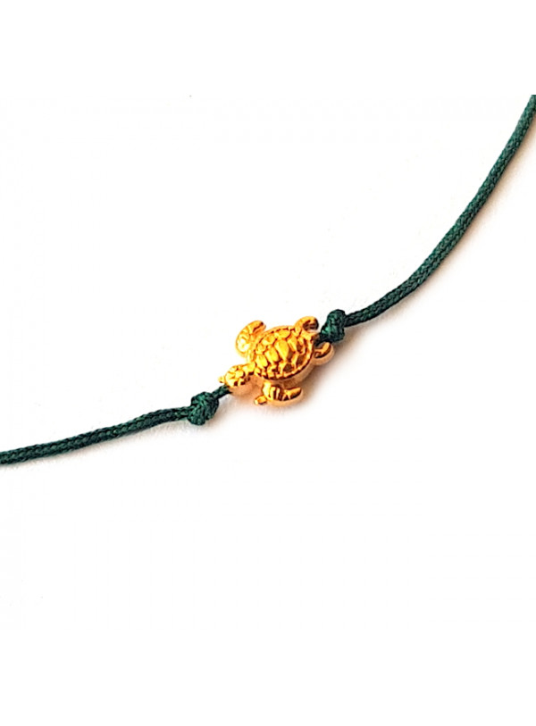 Armband Macramé | Turtle | Zilver of Goud