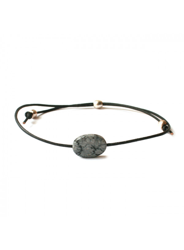 Armband Fine Leather Jaspis