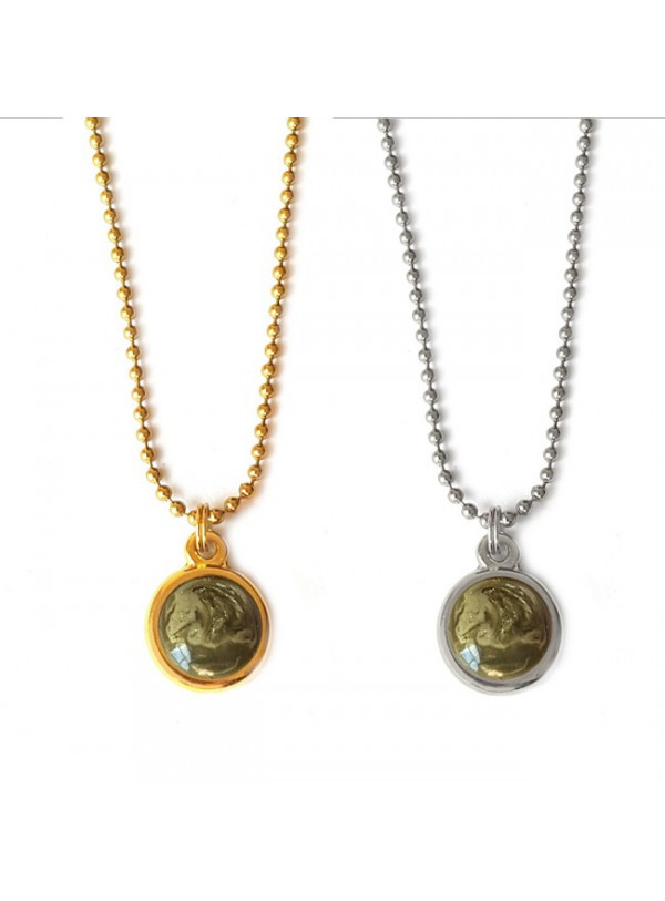 Ketting | Polaris | Ballchain | Zilver of Goud