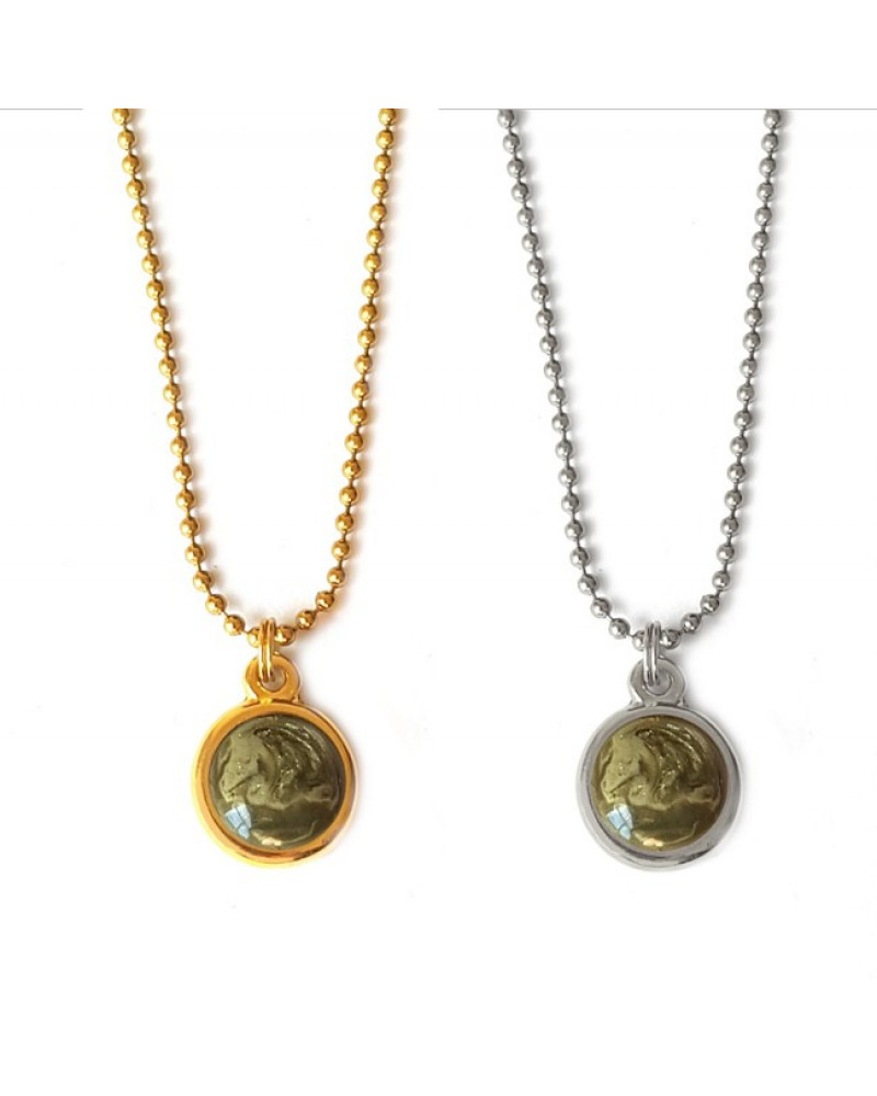Ketting | Polaris | Ballchain | Zilver of Goud