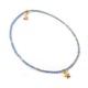 Ketting | FINE | rocaille | Blauw