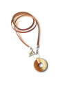 Ketting Leder Keramiek