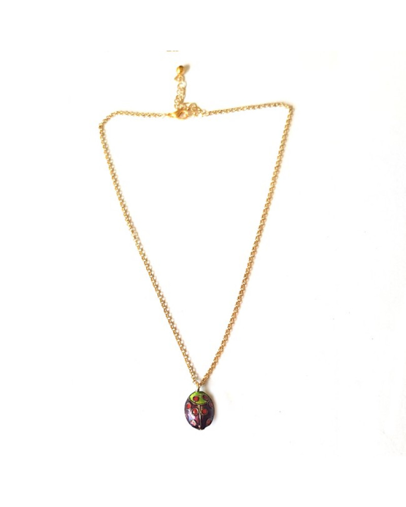 Ketting | FINE | Emaille Ladybug