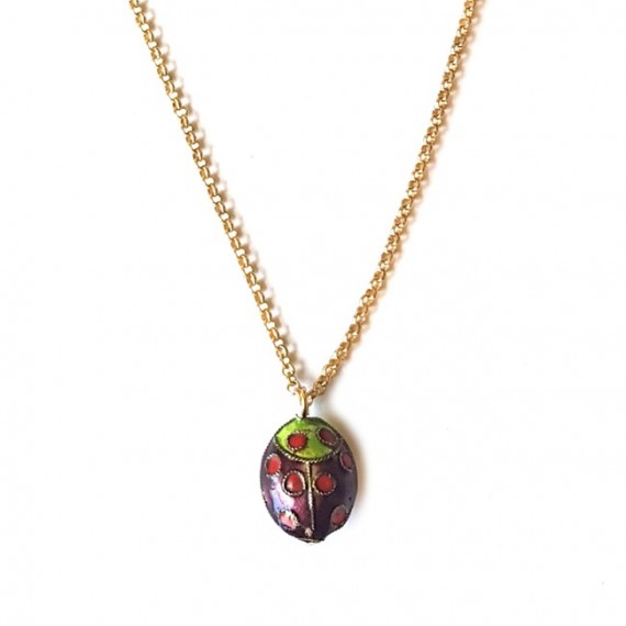 Ketting | FINE | Emaille Ladybug