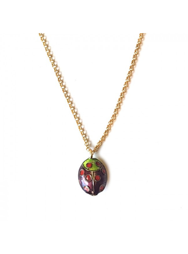 Ketting | FINE | Emaille Ladybug