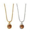 Ketting | Swarovski | Ballchain | Zilver of Goud
