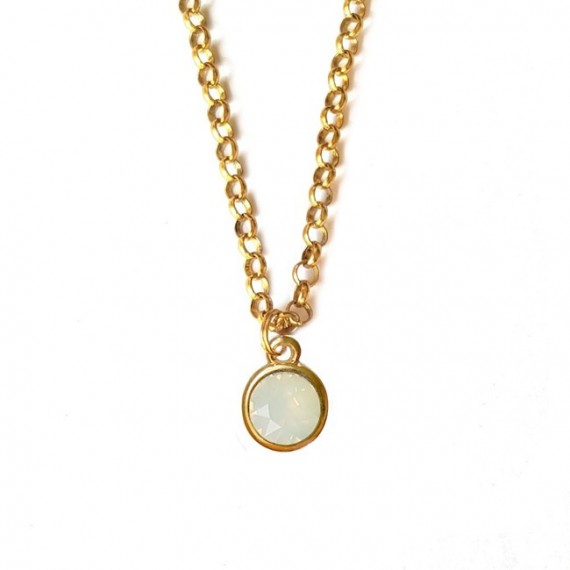 Ketting | Swarovski | Jasseron | Zilver of Goud