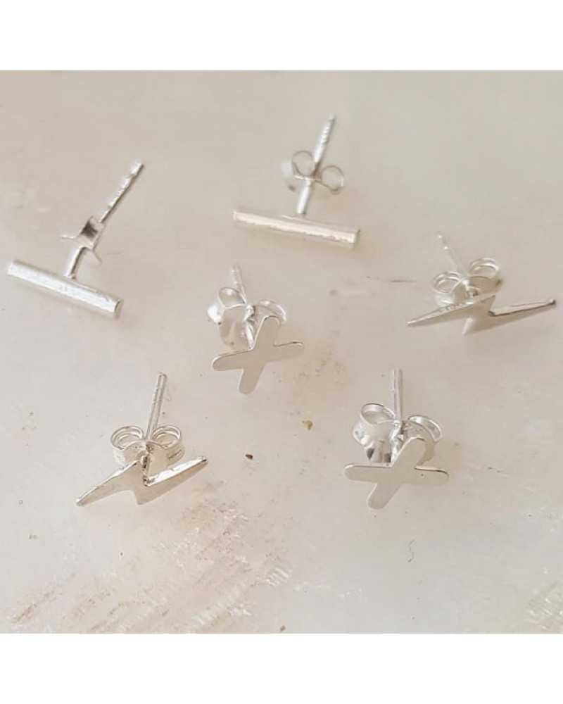 Oorknopjes |  SELECT | 925 Zilver | Bar