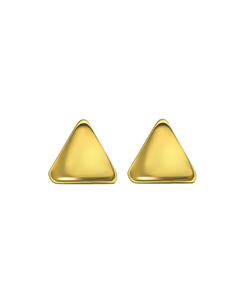 Oorknopjes | SELECT | RVS | Triangle goud Oorknopjes | SELECT | RVS | Triangle goud