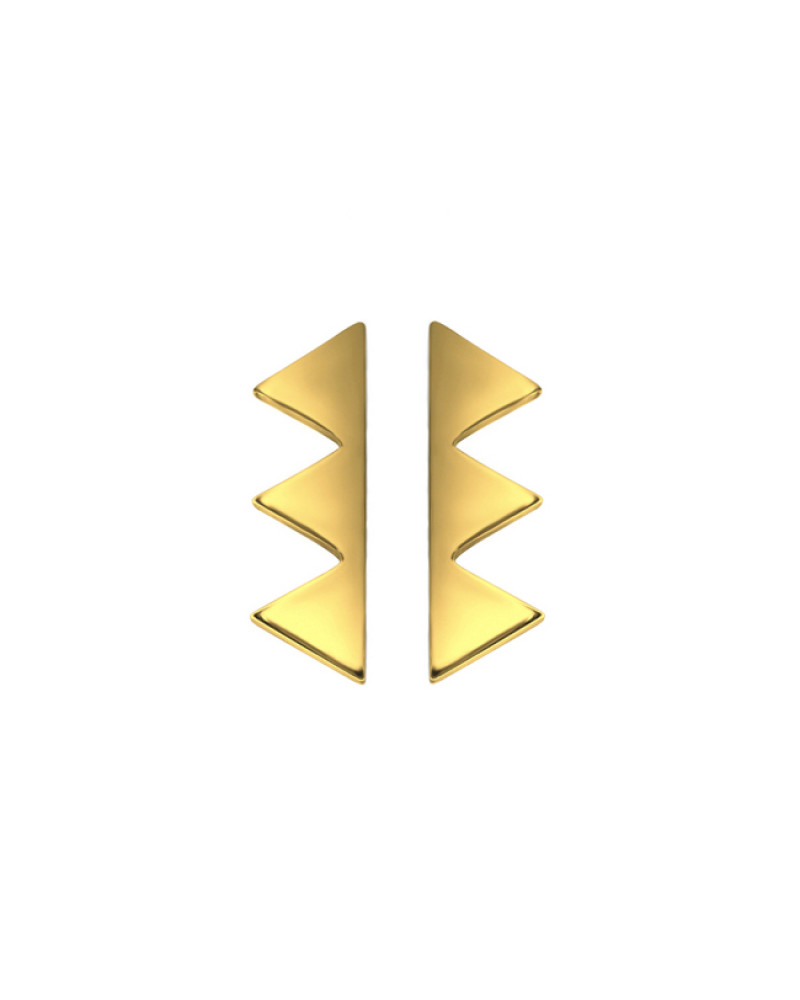 Oorknopjes | SELECT | RVS | Triangles goud Oorknopjes | SELECT | RVS | Triangles goud