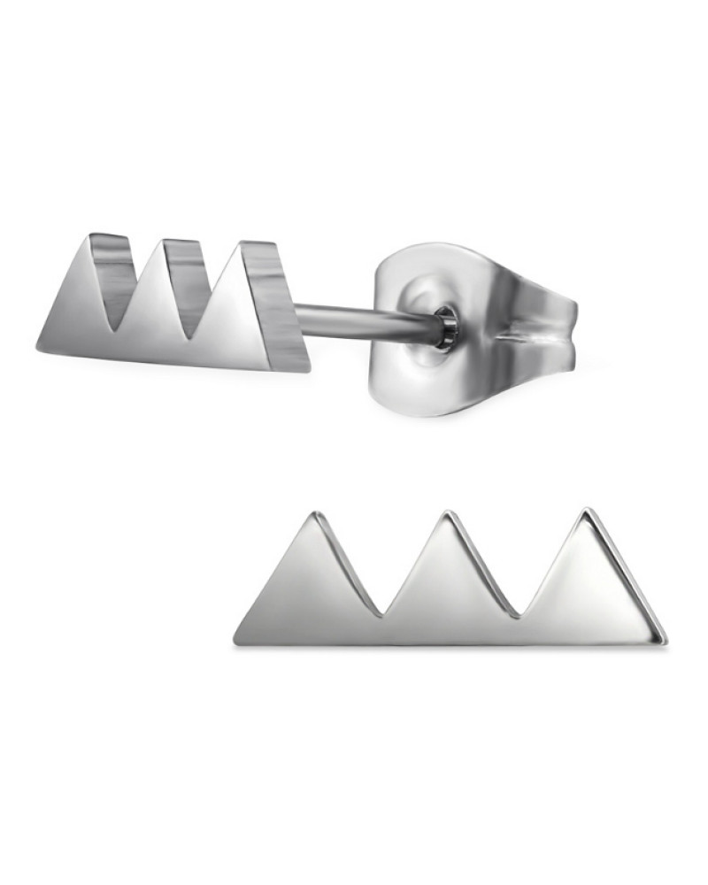 Oorknopjes | SELECT | RVS | Triangles zilver