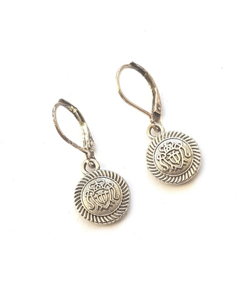 Oorbellen | FINE | rond bewerkt