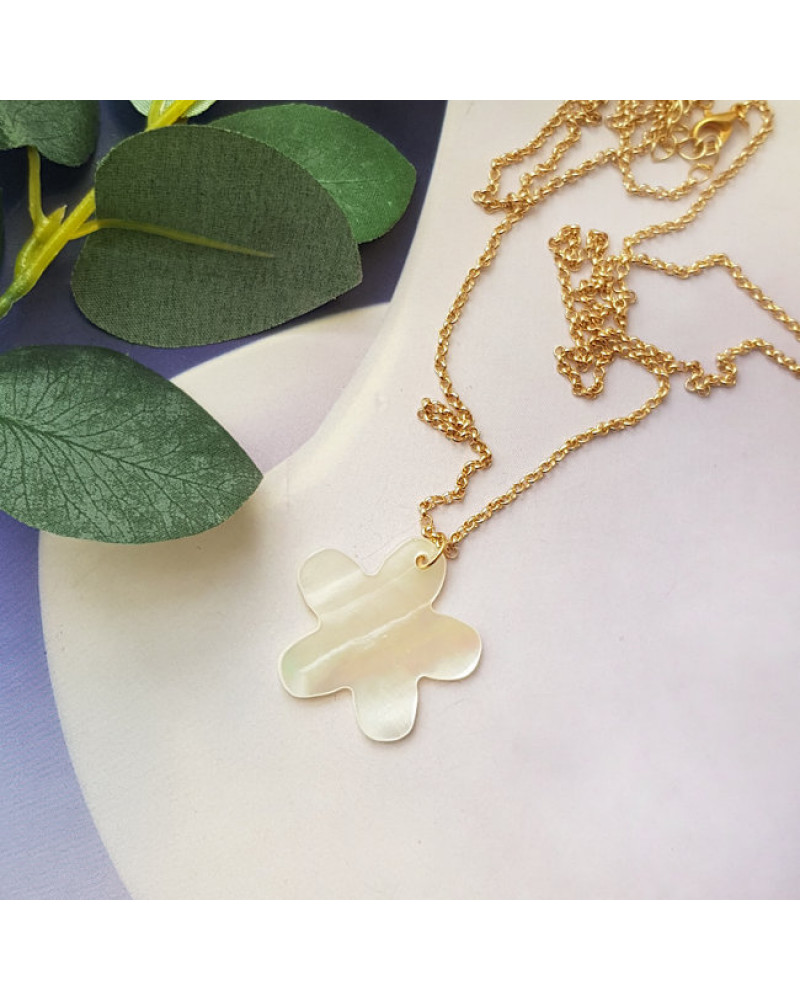 Ketting | Schelp | Bloem