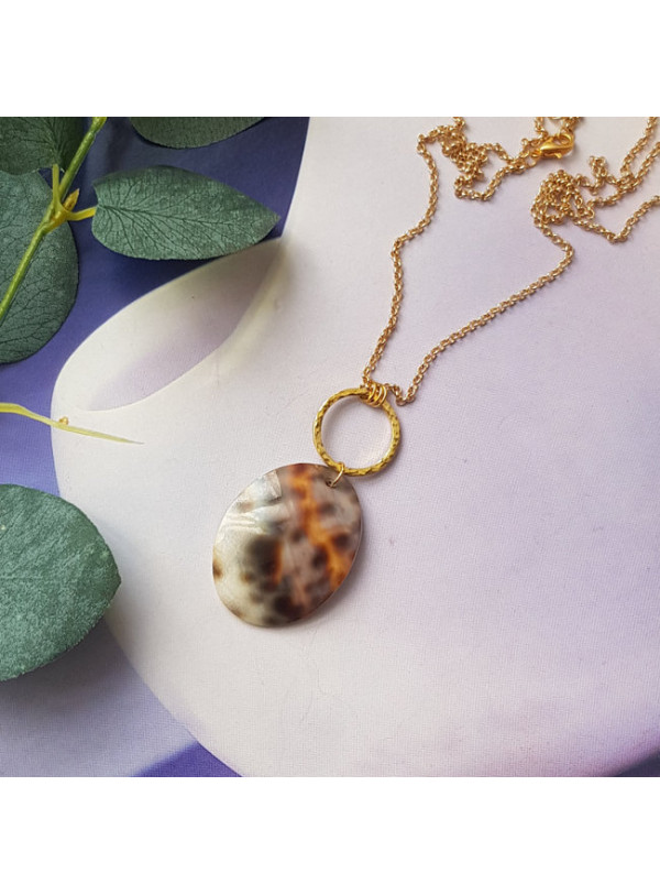 Ketting | Schelp | Oval