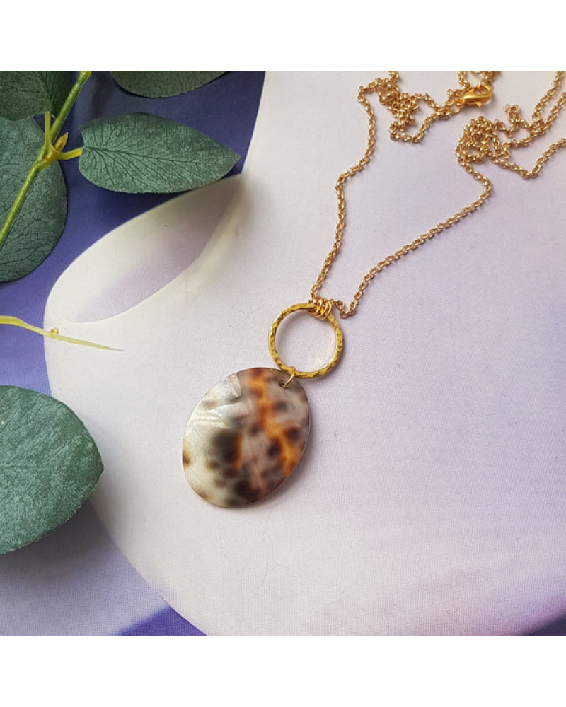 Ketting | Schelp | Oval