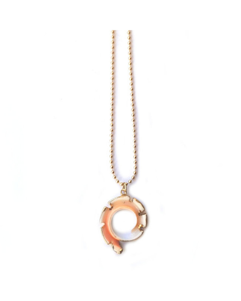 Ketting | Schelp | rond open